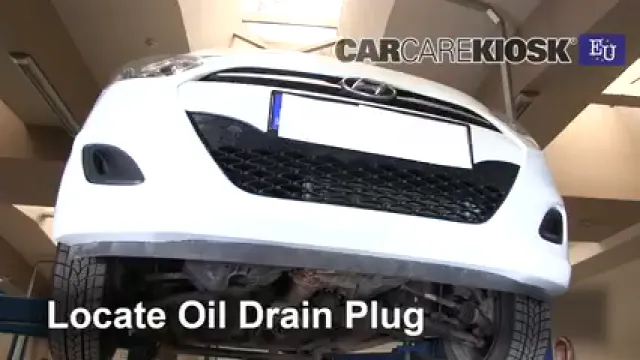 2012 Hyundai i10 Era 1.1L 4 Cyl. Oil Change Oil and Oil Filter